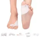Toe Separator Gel Bunion Corrector Hammer Toe Straightener Professional Foref...