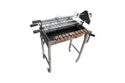 Cyprus Grill NEW with height adjustment Stainless Steel BBQ Spit Rotisserie - CG-0707C