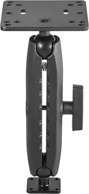 iBOLT 38mm / 1.5 inch Metal AMPS to VESA 75 x 75 / VESA 100 x 100 8.5" arm Mount