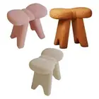Makeup Vanity Stool Footrest Seating Soft Comfortable Decorative Padded Ottoman