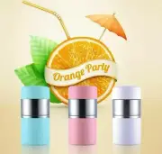 Manual Juicer Portable Citrus Juicer Orange Lemon Hand Juicer Stainless Steel