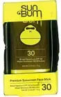 Sun Bum SPF 30 Sunscreen Face Stick - 0.45 oz