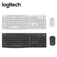 在飛比找露天拍賣優惠-Logitech 羅技 MK295 無線靜音 鍵鼠組 兩色 