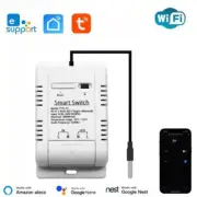 eWElink/Tuya WiFi Smart Temperature Switch 16A 3000W with Energy Consumption Mon