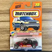 Matchbox #15 Dune Buggy Red With MB 2000 Logo On Side New On Card