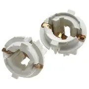 BMW X5 E53 E70 F15 F85 2PCS Rear Tail Light Lamp Bulb Socket Holder white