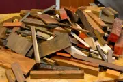 Exotic wood SCRAP GRAB BAG Assortment box