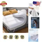 Pressure Relief Twin XL Gel Memory Foam Mattress Topper with Washable Cover