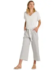 [Yarra Trail] Husk Pant in Ash/White