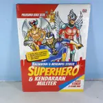 MENARNAI BOOK 附在原版軍車 SUPERHERO 貼紙上