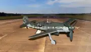Focke-Wulf FW-190D 34" Wing RC Airplane Laser Cut Balsa Ply Short Kit W/ Plans