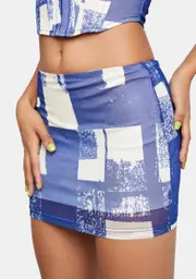 Blank Spaces Mini Skirt