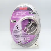 RCA DT6HP High Perform OPTICAL Digital Cable 6ft New Old Stock