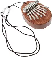 CORHAD Kalimba Thumb Piano with Hanging Rope Tone Mini Musical Instrument for Beginners Easy to Play and Portable Music Lovers Random Color