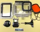 RageCams Underwater Dive Housing Protective Case W/Red Filter For Gopro Hero9 4k