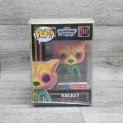 Funko POP! 1241 ROCKET Black Light - Target Exclusive - Guardians of the Galaxy