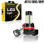 For Lincoln Navigator 2007-2017 LED Fog Light Bulbs Kit H11 H8 6000K Super White