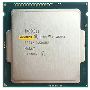 Yzx 酷睿 I5 4690K I5-4690K SR21A CPU 處理器 3.5GHz 四核 6MB 插槽 LGA