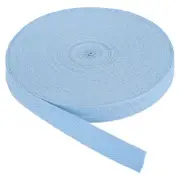 Cotton Twill Tape 5/8" 25 Yards Cotton Ribbon Bias Binding Tape Light Cyan