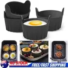 1-8PCS Egg Moulds Pudding Mold Muffin Cake Silicone Ramekins for Air Fryer Fryer