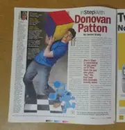 Parade Newspaper Magazine - Uma Thurman - Donovan Patton - Blue's Clues Cartoon