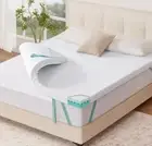 Eiayeebil Memory Foam Mattress Topper with Cover 9008-King-3