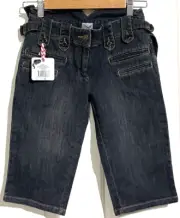 Sass & Bide BNWT Womens Size W25 x L13 Capri Leg Blue Denim Jeans