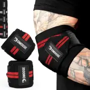 Fitness Elbow Brace Wraps for Weightlifting Bench Press Cross Training & Powerli