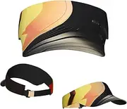 [RLDOBOFE] Sun Visor Hat Adjustable Empty Top Baseball Cap Vinyl Records Sun Hats for Women Men Sunscreen Visor Caps Summer Beach Sports Hats Black, Black, One Size