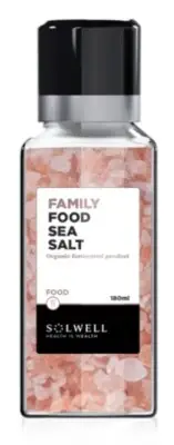 Sea fortified salt. Dining room
