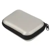 Dart Case, EVA Darts Carrying Storage with Mesh Pockets, Silver Tone