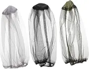3pcs Insect Mosquito Hat for Beekeeping Outdoor Mesh Cap Fishing Net Hat Protection Cap Comfortable for Men Women