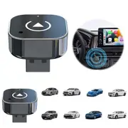 Wireless Carplay Android Auto Adapter USB Car Dongle Connect Box 2 in 1 Mini Box
