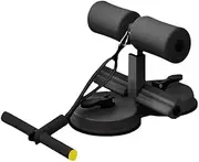 abs master sit up bar,sit ups foot holder with Elastic 2 Suction Cups and Pull Rope Portable Sit Up Assistant Device for Home Workout