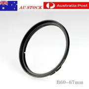 Bayonet 60 HB60-67mm Step Up Filter Adapter Ring for Hasselblad