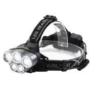 Rechargeable Headlamp 20000 Lumen LED Headlight 6 Modes Headlamp Flashlight