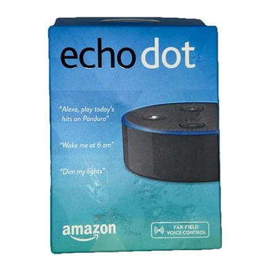 NEW Amazon Echo Dot 2 Generation (Black) Smart Speaker