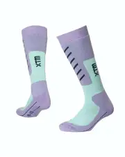 XTM Half Pipe Snowboard Multi Thickness Technical Socks - Lavender - M