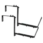 Window Box Brackets 2PCS Adjustable Metal Railing Planter Bracket Heavy