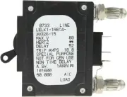 101600 LELK1-1REC4-30326-3-15 Circuit Breaker DC 15 Amp 1 Pole Bullet Emerson