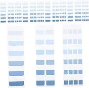 KAILIKETIY 3 Writable Sticky Index Tabs Self Adhesive File Tabs for Document Organization Note Taking and Book Marking for Office School and Home Use