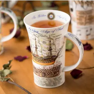 DUNOON丹儂英國進口馬克杯高檔骨瓷杯咖啡杯子歐式輕奢華茶杯正品