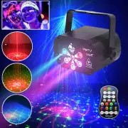 960 Patterns Laser Projector Light Stage Lighting LED RGB Disco Party Show Lamp