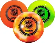 NEW Franklin NHL Street Hockey Balls Official Glow In Dark Pack of 3 (Bundle)