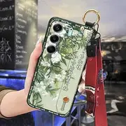 Phone Case Compatible with Tecno Camon40 4G/CM5, Durable Elderly Lady Back Cover Dirt-Resistant Fashion Chinese Style Shockproof Kickstand