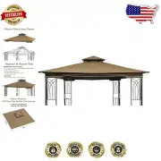 UV-Protected Replacement Canopy for 10 x 12 Regency II Gazebo - Beige