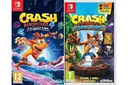 Crash Bandicoot 4 Its About Time & N.Sane Trilogy Nintendo Switch Game Bundle