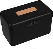 jojofuny Portable Card Box Organizer for Office Stylish Business Card Storage Convenient Flashcard Holder Box Space Saving Design for Tidy Desk