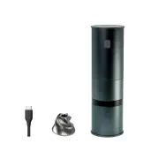PT1 Portable Electric Burr Coffee Grinder V2, USB-C Rechargeable Stainless Co...