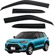 Side Window Deflector, Compatible with Toyota Raize Rocky 2019-2024 Window Visor Weathershields Sun Rain